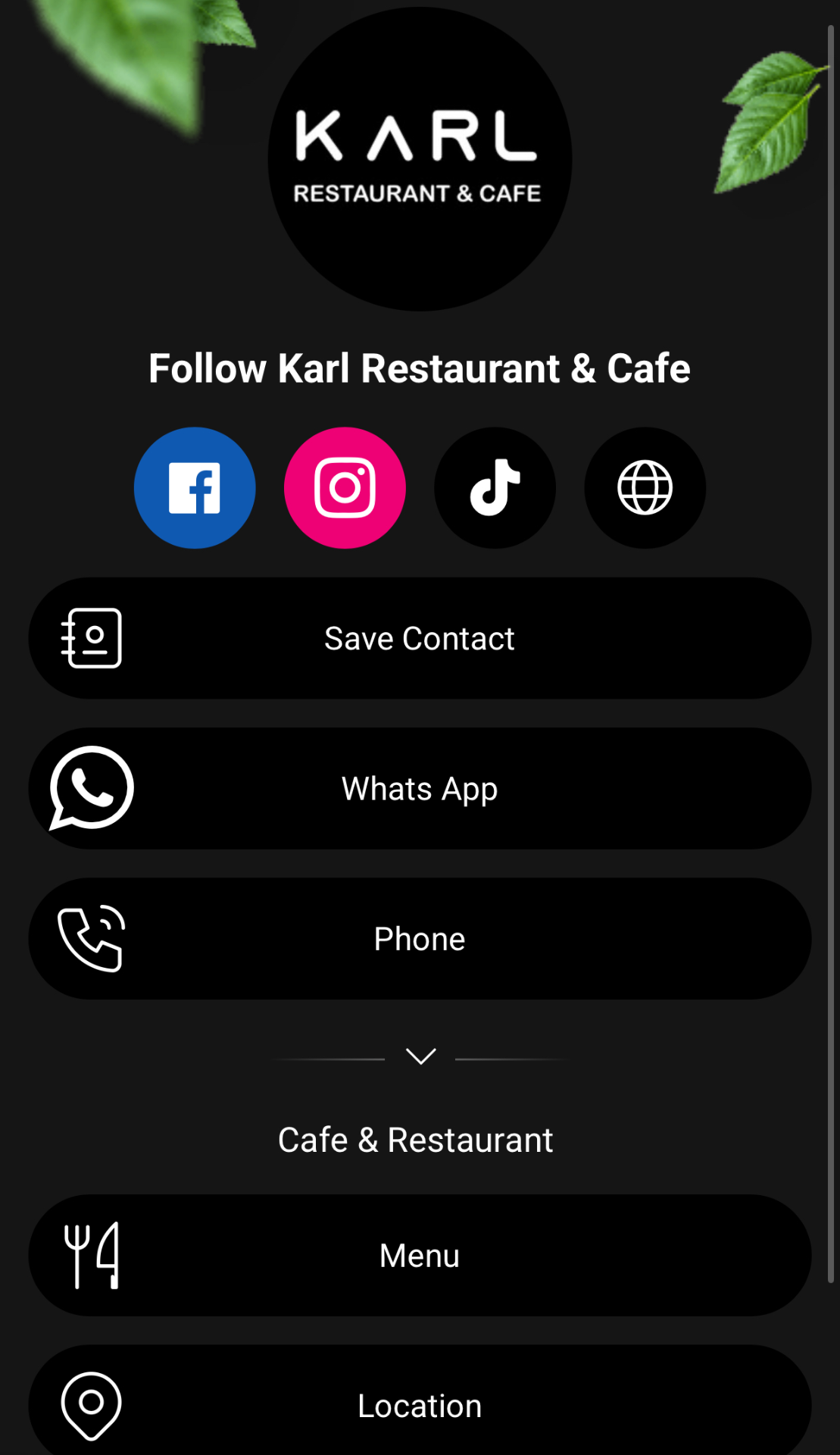 Profile Karl Cafe