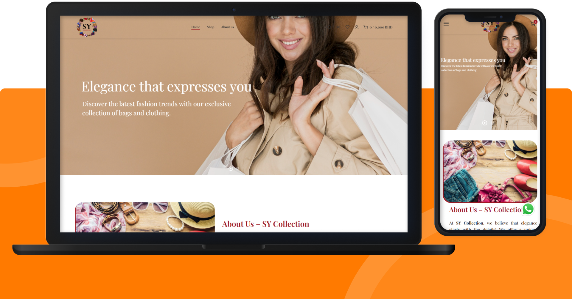 SY collection Website